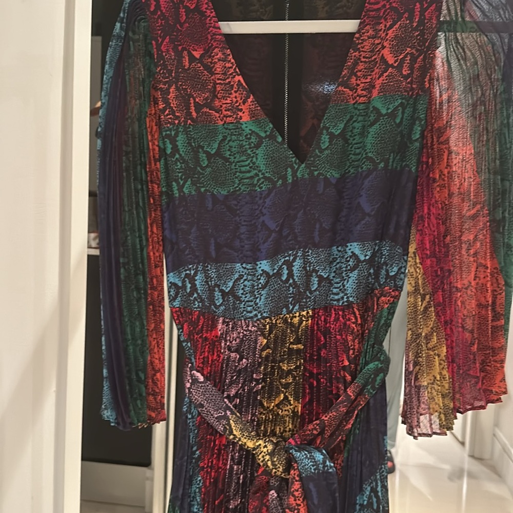 Alice And Olivia Size 2 Multi-Color Maxi Dress - image 5